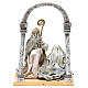 Holy Family with arch for Nativity scenes of 18 cm s5