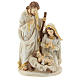 Nativity Scene 19 cm in resin Ivory finish s1