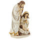 Nativity Scene 19 cm in resin Ivory finish s4