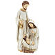 Nativité 2 pcs 40 cm finition ivoire s1