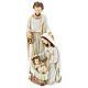 Nativité 2 pcs 40 cm finition ivoire s3