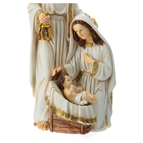 Natività 2 pezzi 40 cm finitura Avorio 7