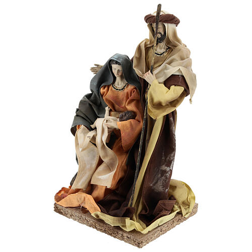 Scena Narodzin żywica materiał 31 cm wykończenie Brown 3