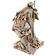 Natividad 31 cm resina y tela Gold s4