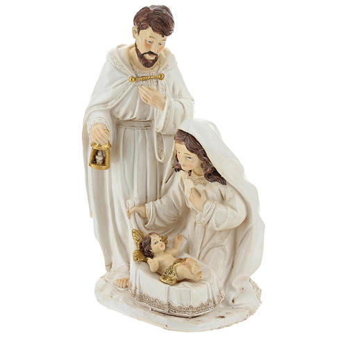 Birth of Jesus scene 26 cm Ivory finish 3