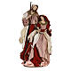 Natividad resina con base tela Ivory Pink 47 cm s1