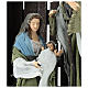 Holy Family statues 30 cm with stable, Shabby Chic style s2