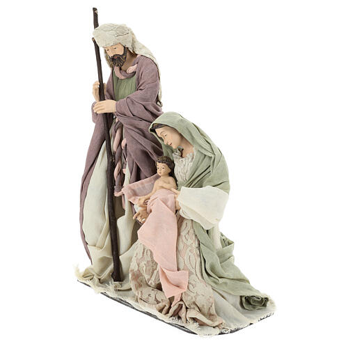Geburt von Jesus Figuren aus Harz mit Gaze und Spitze, 45 cm 3