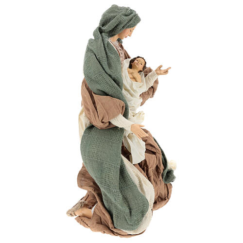 Geburt von Jesus Figuren aus Harz mit Gaze, 55 cm 4