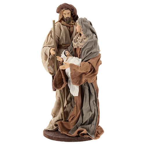 Geburt von Jesus Figuren aus Harz mit Stoff Shabby Chic, 25 cm 3