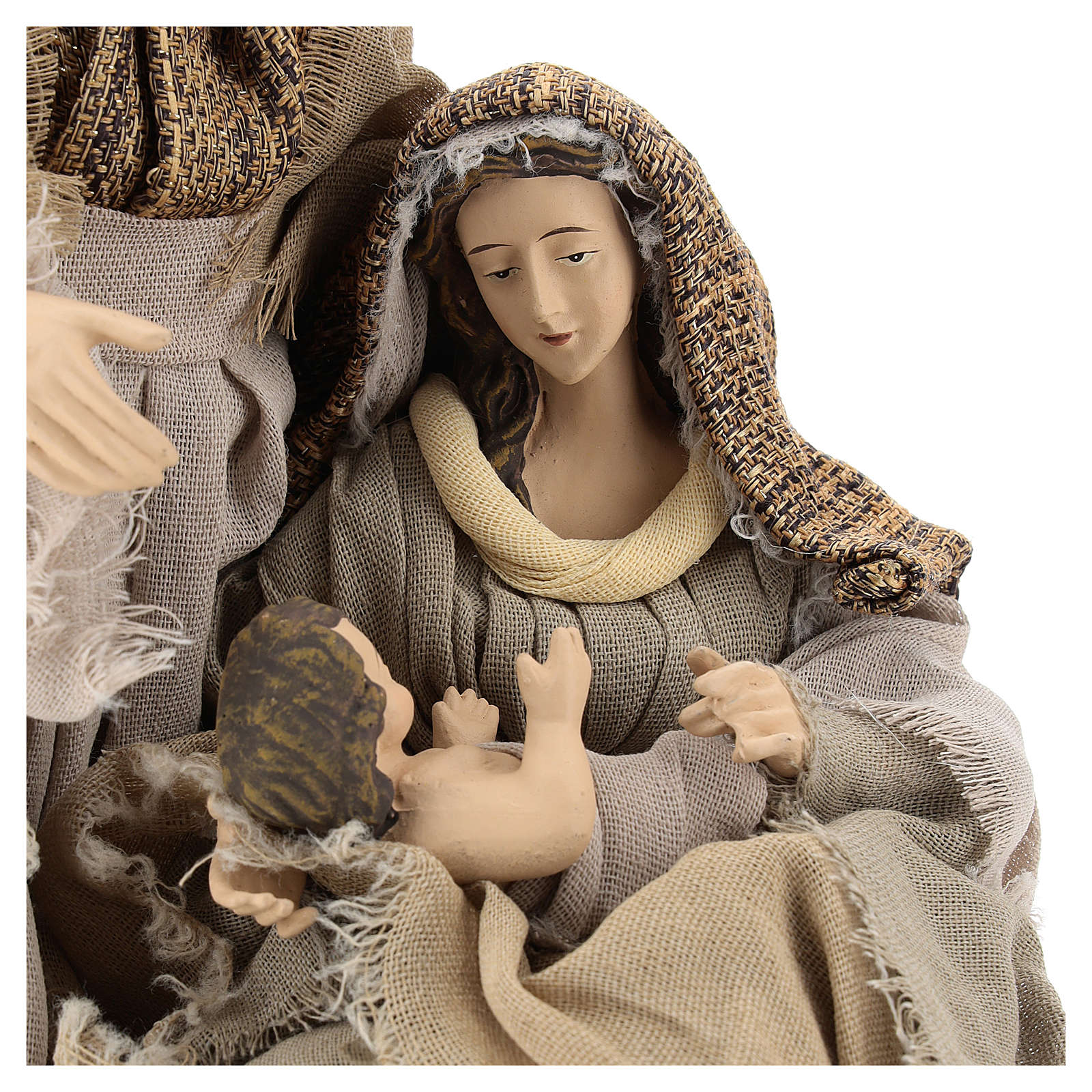 resin holy family figurine
