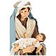 Lifesize Nativity 170 cm in resin and fabric in Shabby Chic style s2