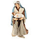 Lifesize Nativity 170 cm in resin and fabric in Shabby Chic style s3