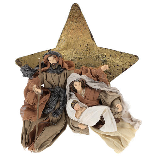 Geburt von Jesus Figuren aus Harz mit Stern, 30 cm 1