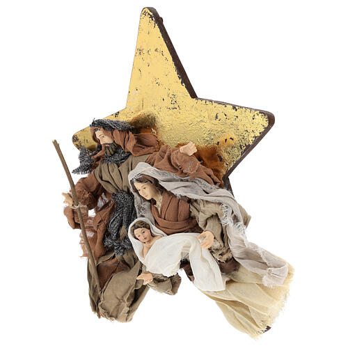Geburt von Jesus Figuren aus Harz mit Stern, 30 cm 2