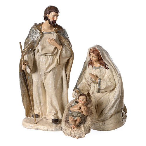 Set mit 6 Figuren Geburt von Jesus aus Harz, 30 cm 2