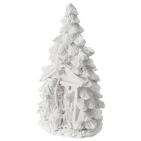 Árvore de Natal resina com Natividade 15 cm