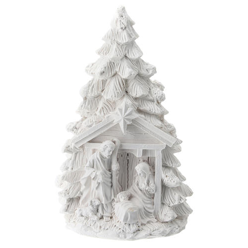 Christmas tree with Nativity, 15 cm 1