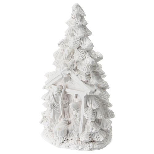 Christmas tree with Nativity, 15 cm 2