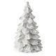 Albero Natale Natività resina bianca 10 cm s3
