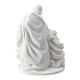 Statue Heilige Familie aus Harz in weiß, 5 cm s2