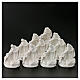 Holy Family white resin 5 cm s4