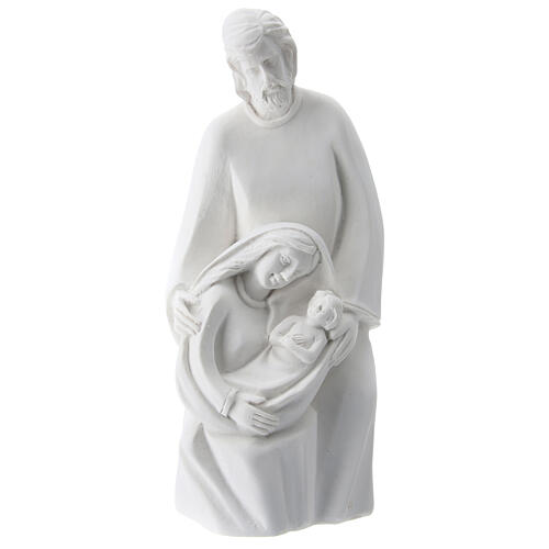 Geburt von Jesus Figur aus weißem Harz, 10 cm 1