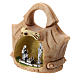 Resin handbag with Holy Family 5 cm s2