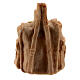 Sac-à-dos résine avec Nativité 5 cm métal s4
