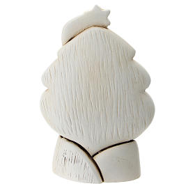 Arbre avec Sainte Famille résine 10 cm s3