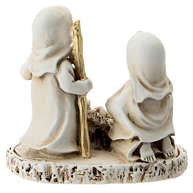 Natividad línea niño resina 5 cm s3