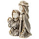 Kids nativity set, Holy Family with jute effect details, 15 cm s2