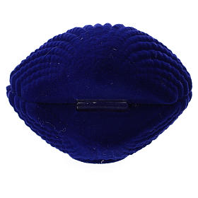 Cofre natividad terciopelo azul concha s3