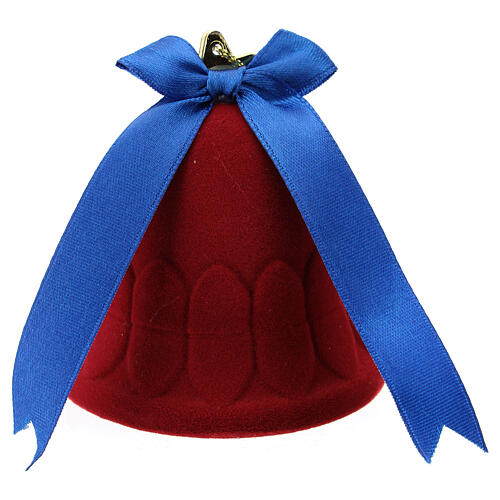 Bell Nativity box set in red velvet 3