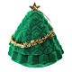 Christmas tree Nativity set box in green velvet s3
