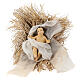 STOCK Holy family in natural style 50 cm in resin s4