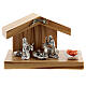 Minikrippe, Heilige Familie und Rose, 5 cm s1