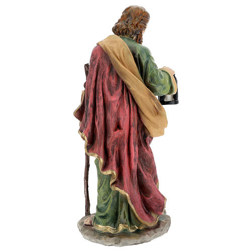 Natividade de Jesus presépio resina pintada 5 figuras altura média 50 cm 8