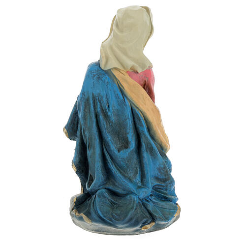 Holy Family nativity set 50 cm colored resin 5 pcs 7