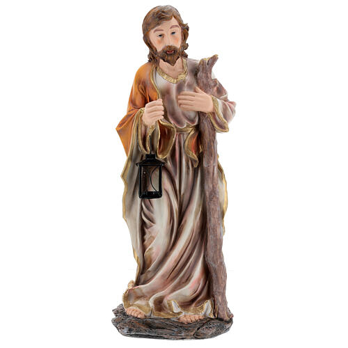 STOCK Natividade de Jesus 5 figuras resina pintada altura média 85 cm 4