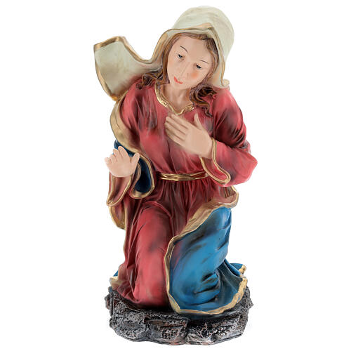 STOCK Painted Holy Family set of 5 resin 85 cm 3