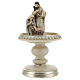 Holy Family statue in glass dome 21 cm s2