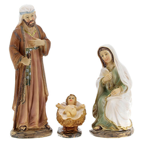 Holy Family statues 6 pcs 12 cm 2