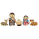 Kids nativity set 5 pcs 10 cm s4