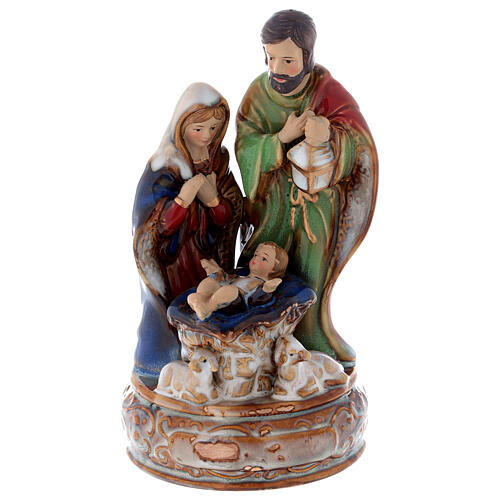 Narodziny Jezusa pozytywka 22 cm, ceramika malowana 1