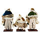 Krippenfiguren 6er-Set aus Harz und Stoff venezianischer Stil, 40 cm s13