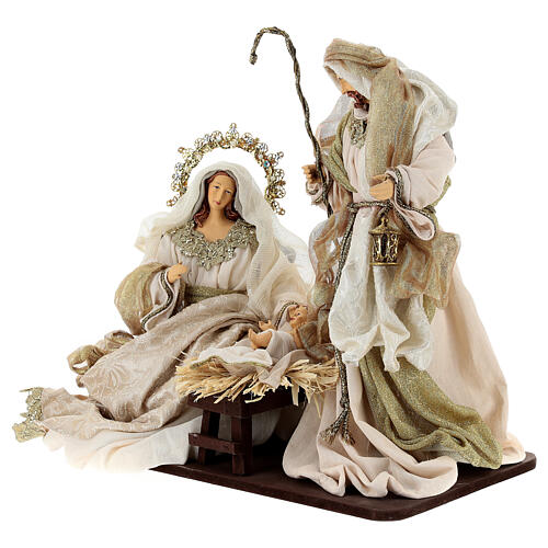 Nativité 6 pcs style vénitien résine et tissu 40 cm 4