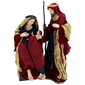 Natividade 2 peças h 60 cm estilo veneziano
