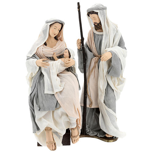 Holy Family statue H 60 cm shabby chic 1