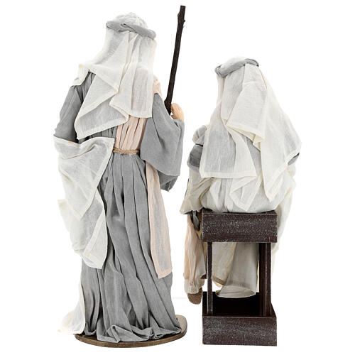 Holy Family statue H 60 cm shabby chic 7